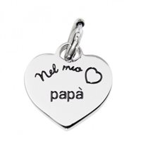 Charm Marlù Nel Mio Cuore in Acciaio 15CH028 - 15CH028